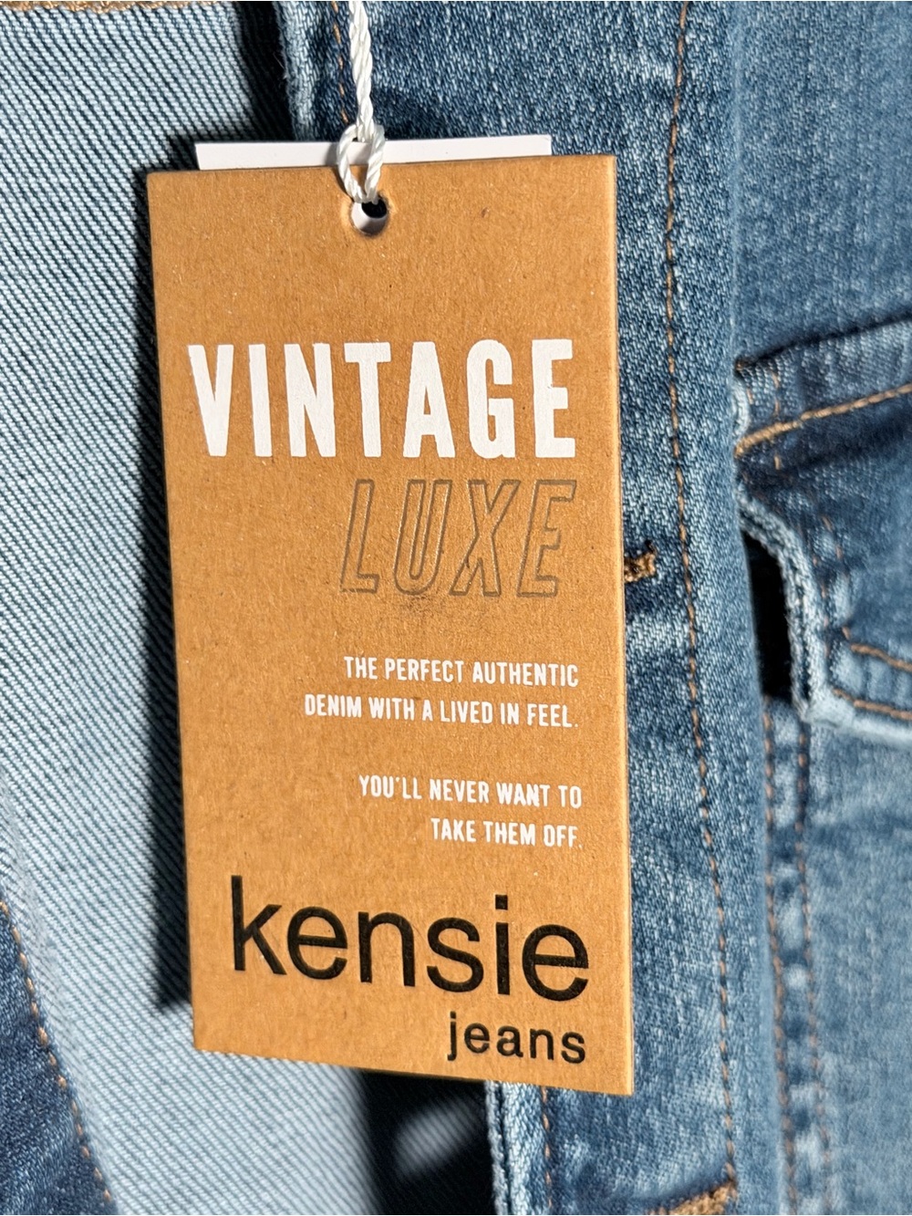 Kensie Light Blue Denim Sleeveless Shortalls - Picture 3 of 11